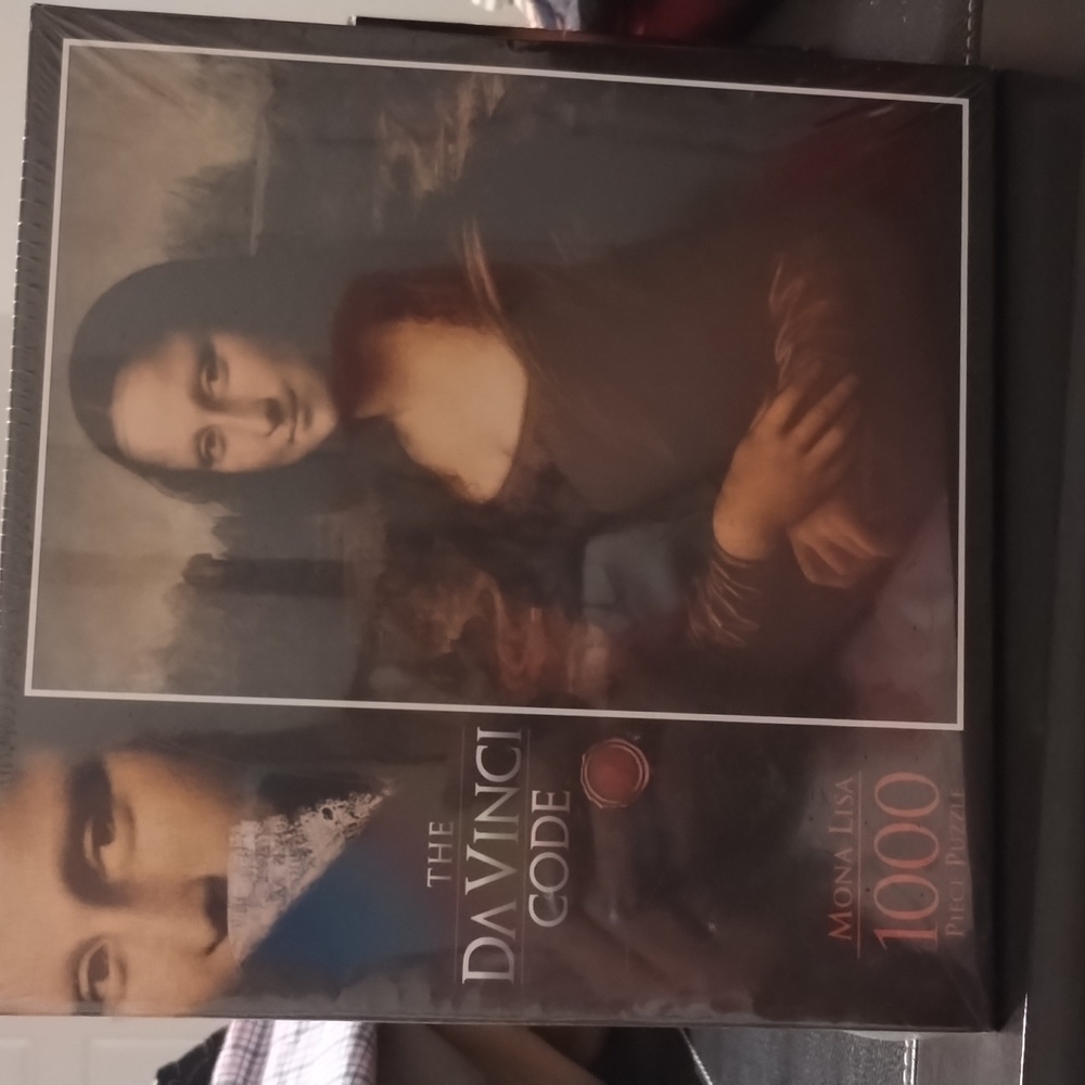 The davinci code mona Lisa 1000 piece puzzle